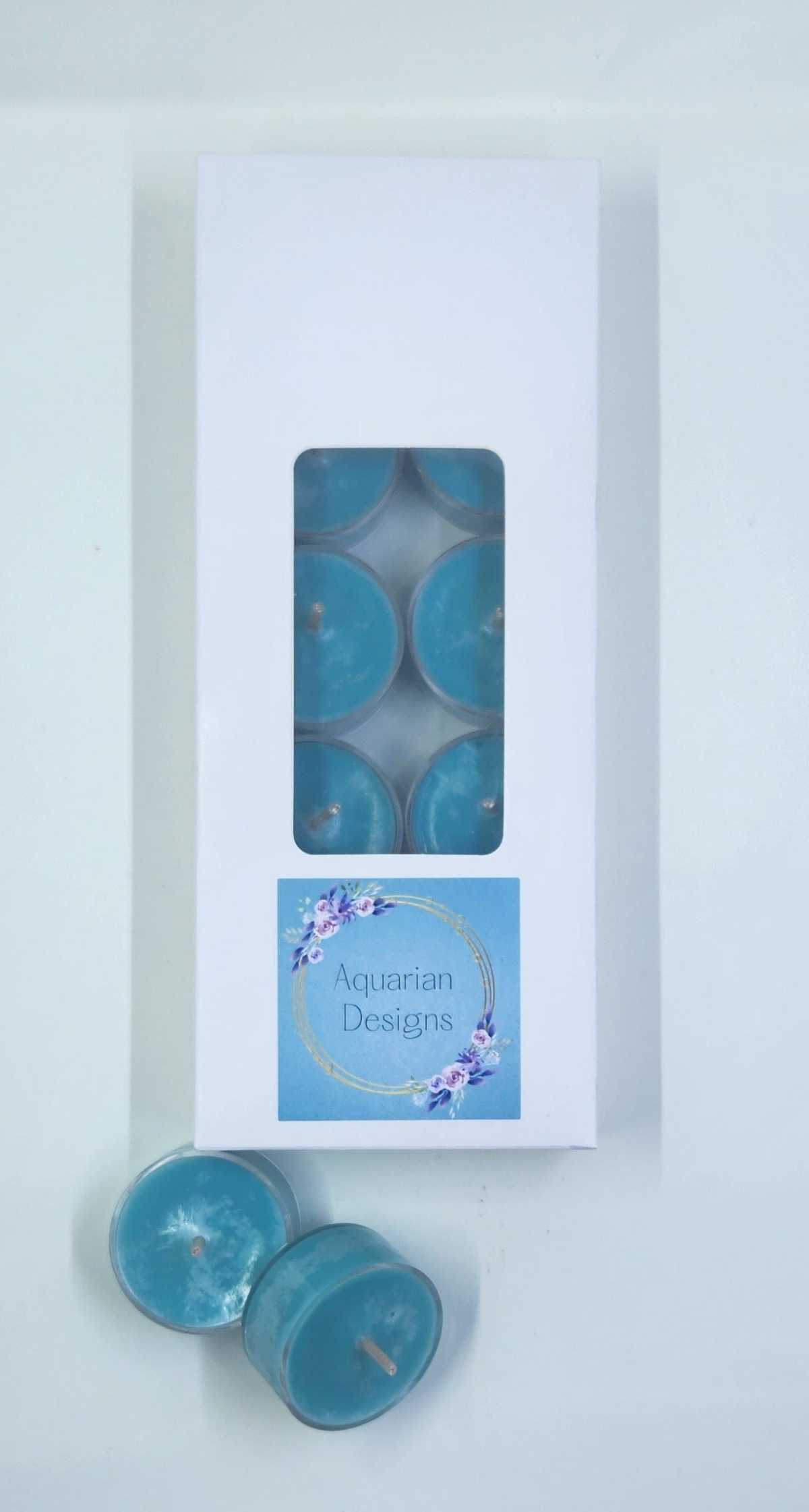 10pk Tealight Candles Aquarian Designs
