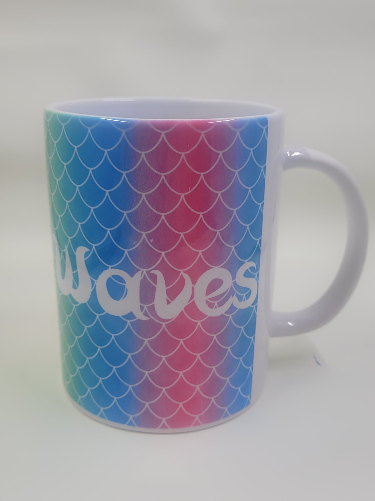 Make Waves Mermaid Handmade Mug