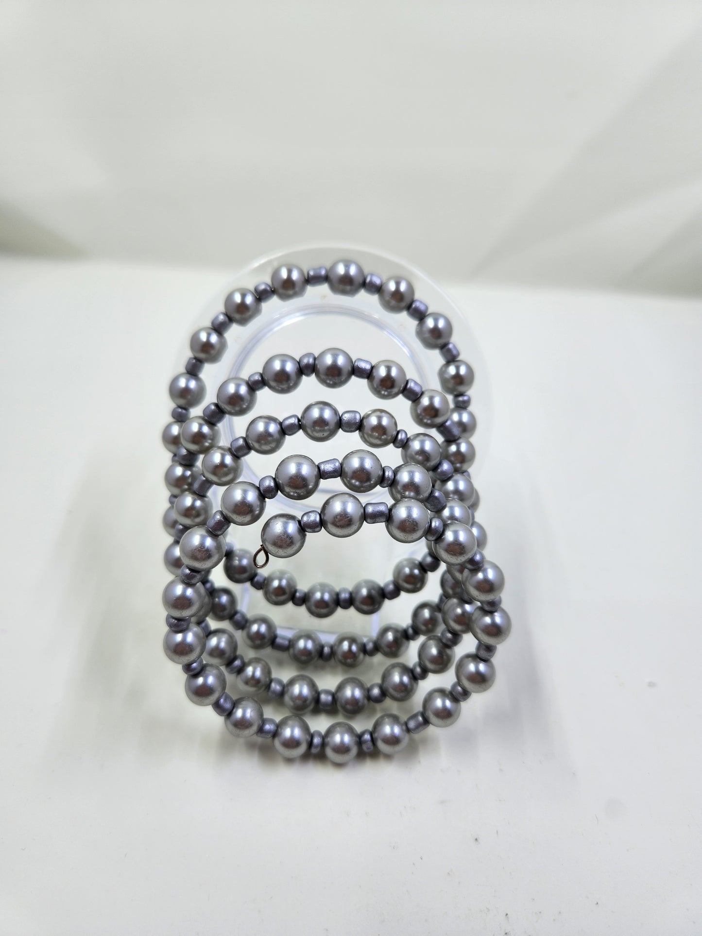 Handmade Silver Wrap Around Bracelet