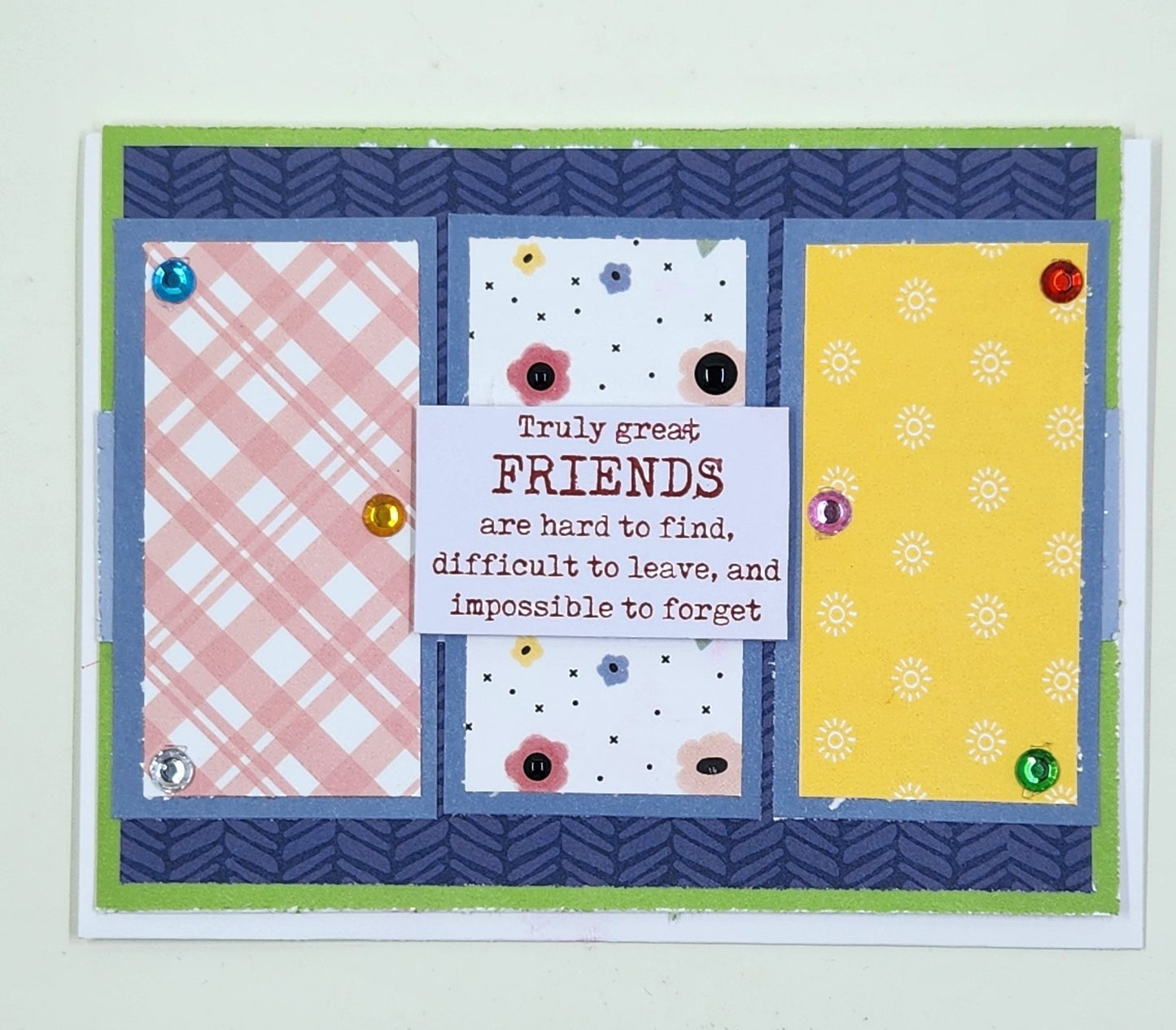 Handmade Card - Truly Great Friends