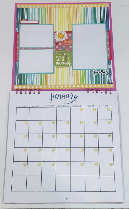 2026 Handmade Calendar Aquarian Designs