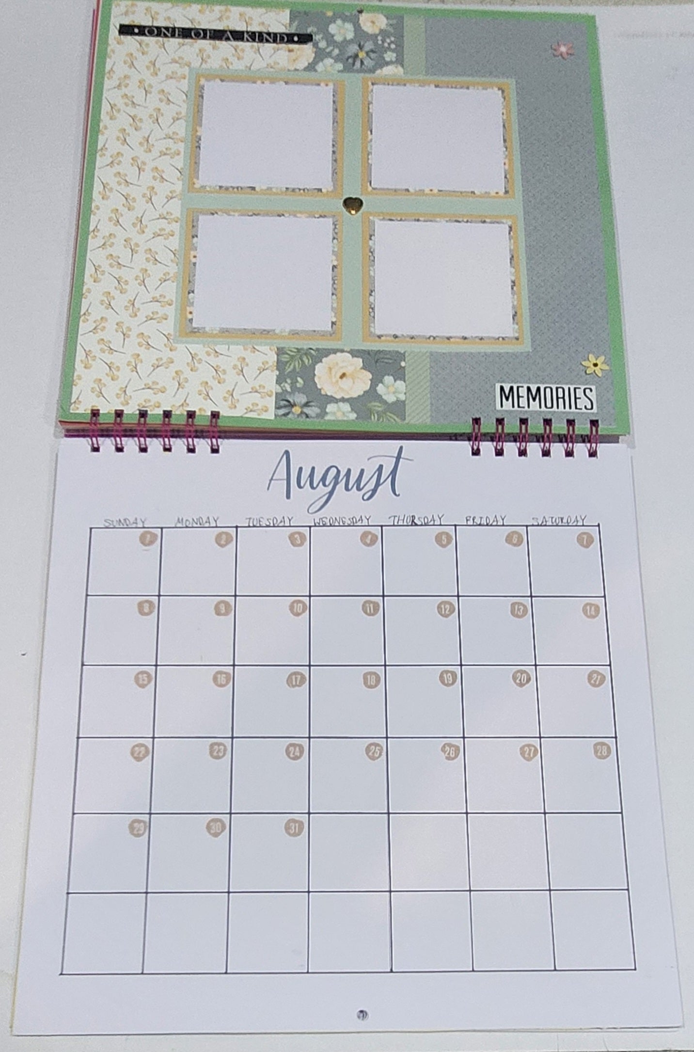2026 Handmade Calendar