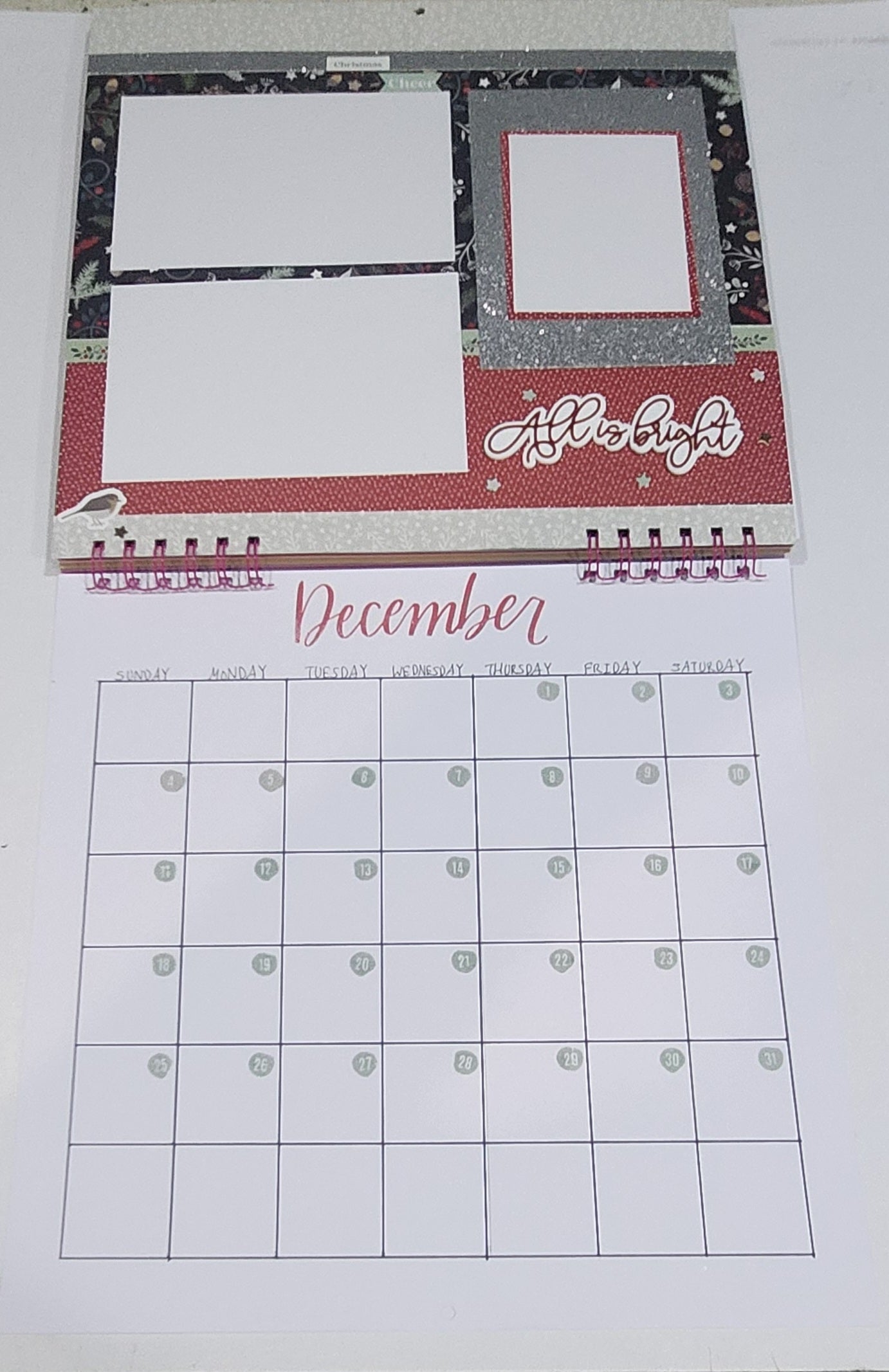 2026 Handmade Calendar