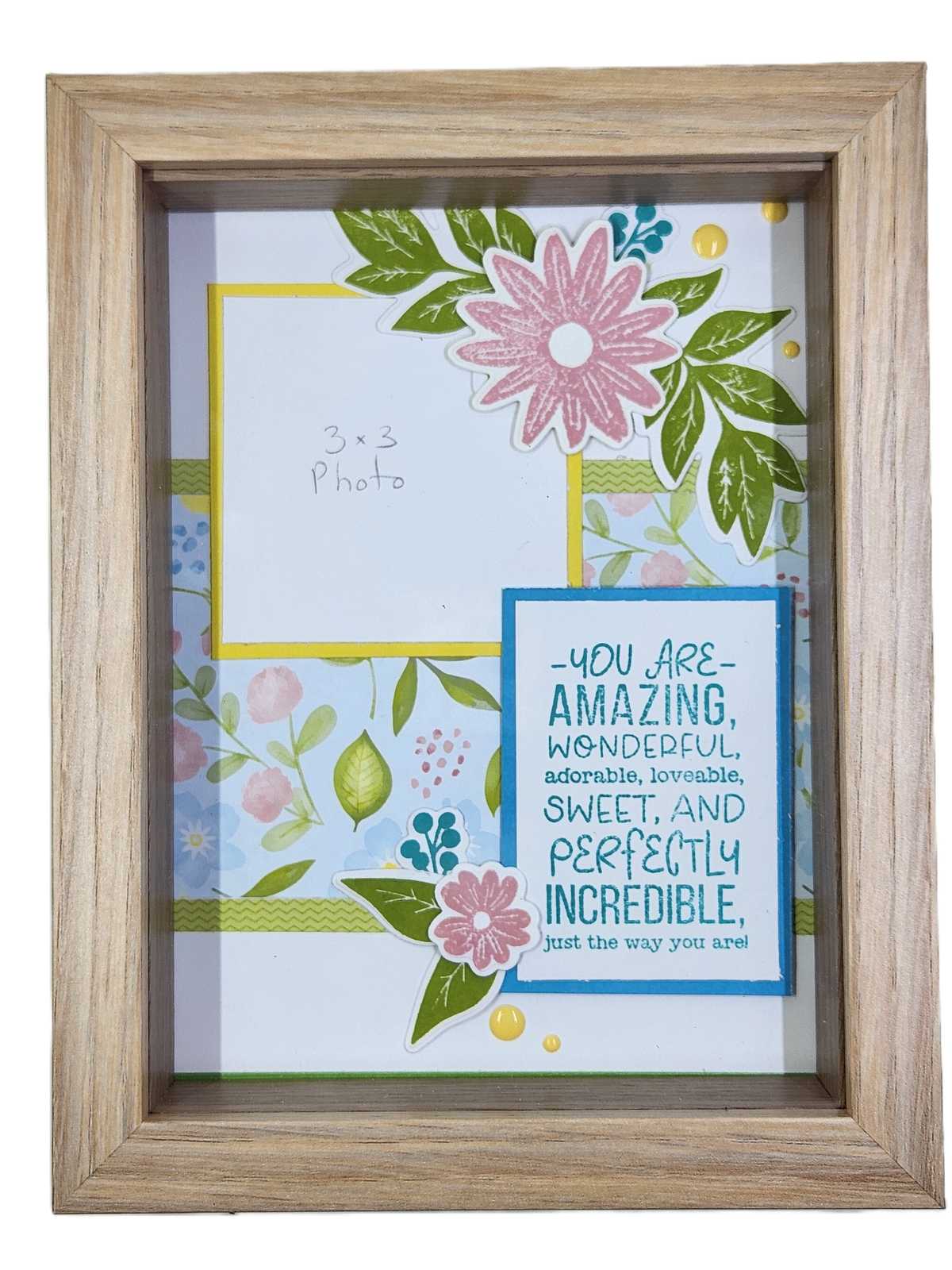 6x8 Shadow Box Frame Aquarian Designs