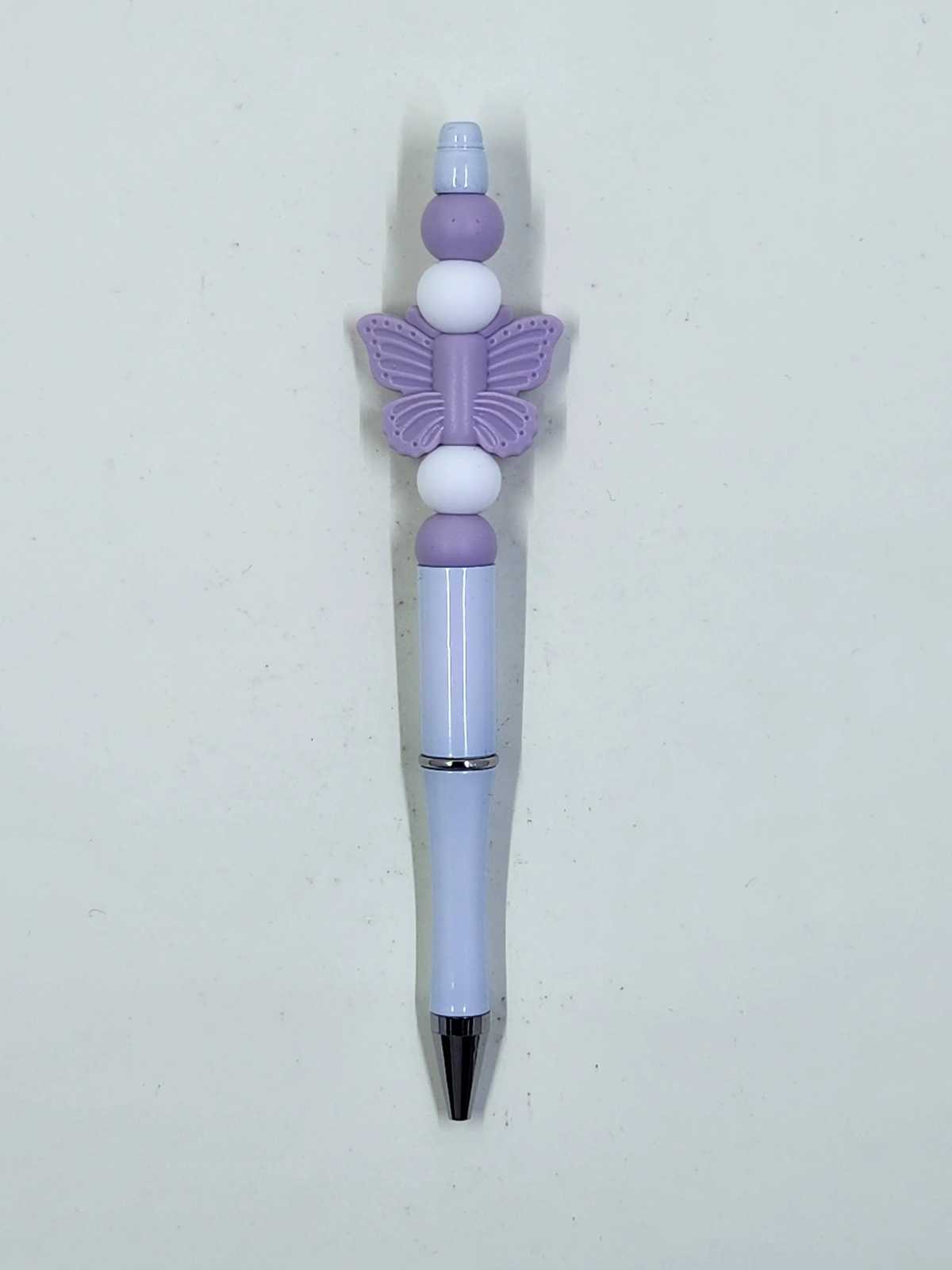Beaded Butterfly Pen Aquarian Designs