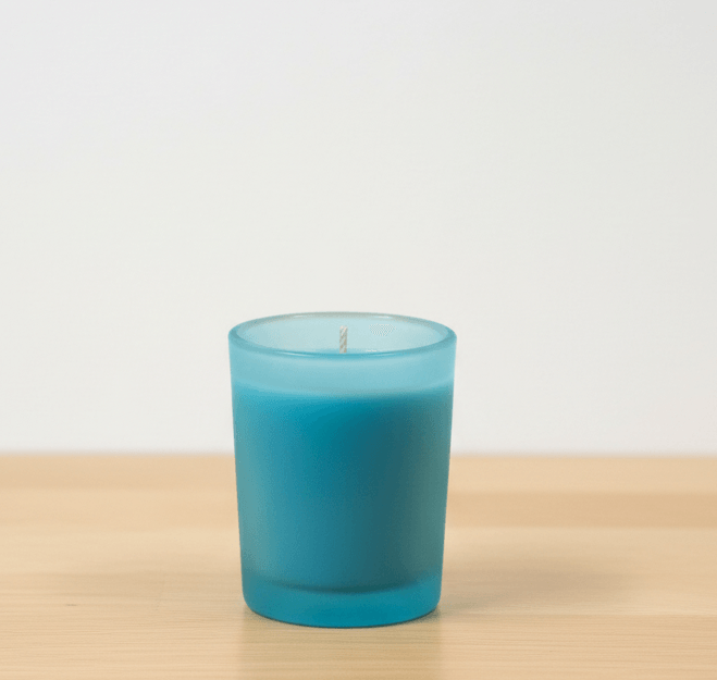 Blue Candela Tumbler Candle - Small Aquarian Designs