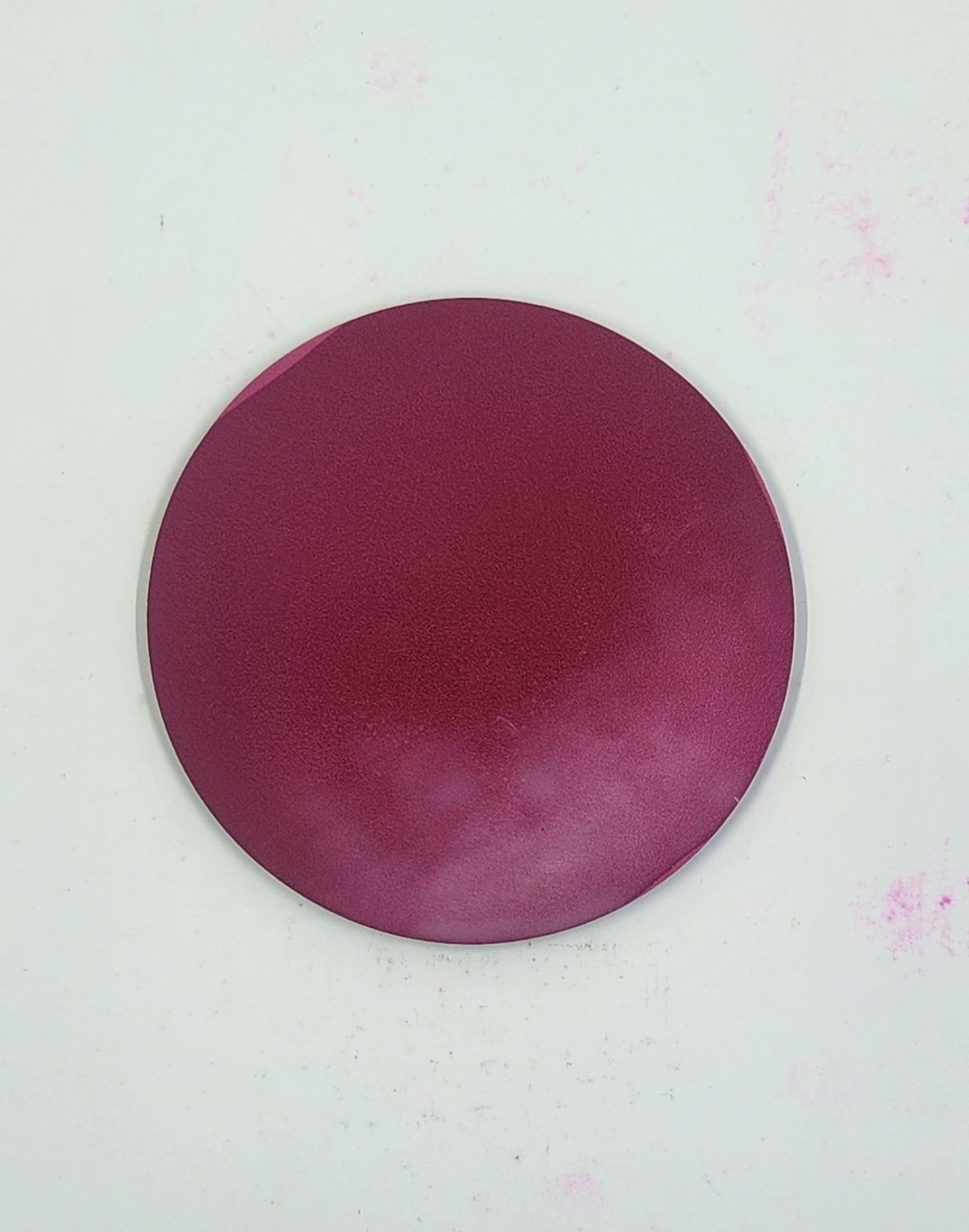 Dark Pink Handmade Coaster
