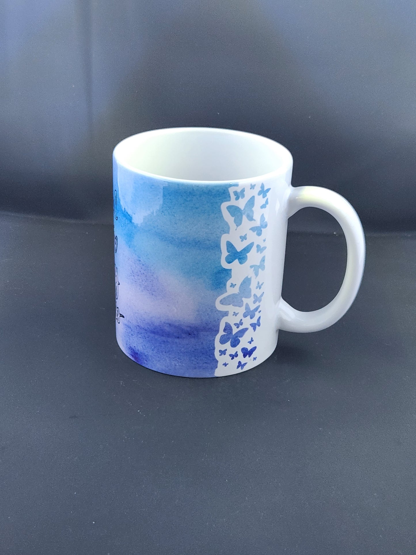 Create Beautiful Things Butterfly Handmade Mug