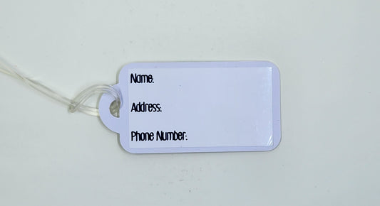 Dare to Travel Handmade Bag Tag