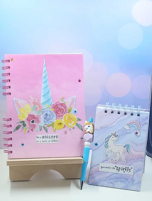 Handmade Unicorn Stationery Bundle Aquarian Designs