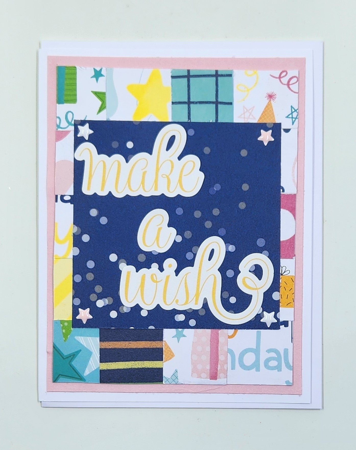Handmade Birthday Card - Make a Wish