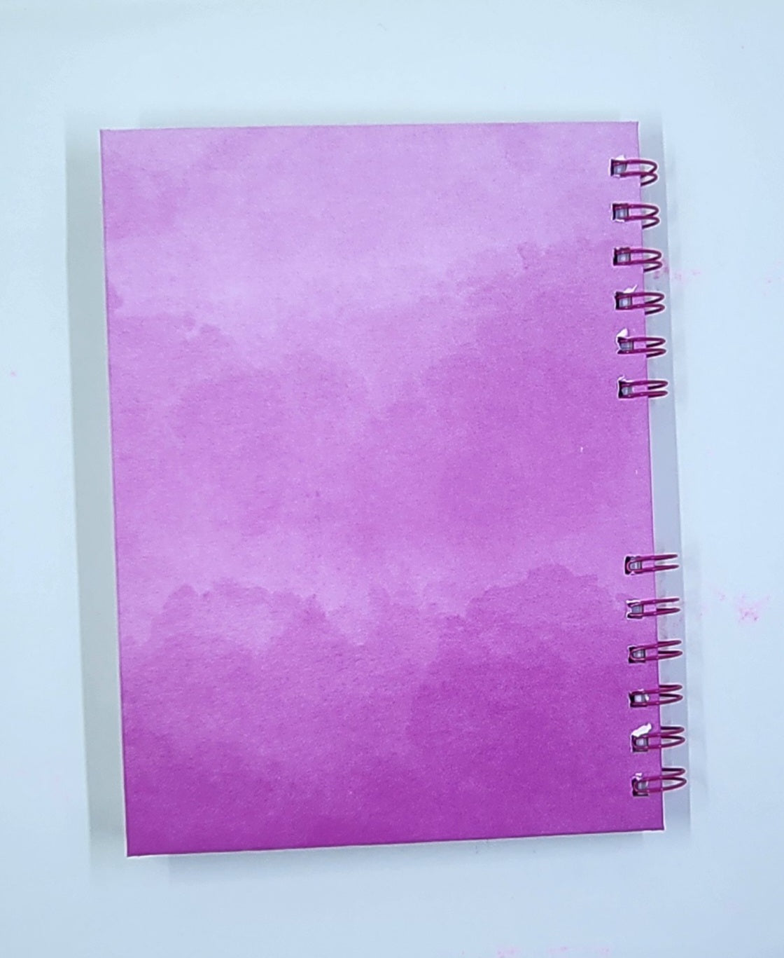 Handmade Unicorn Notebook Pink Back Cover