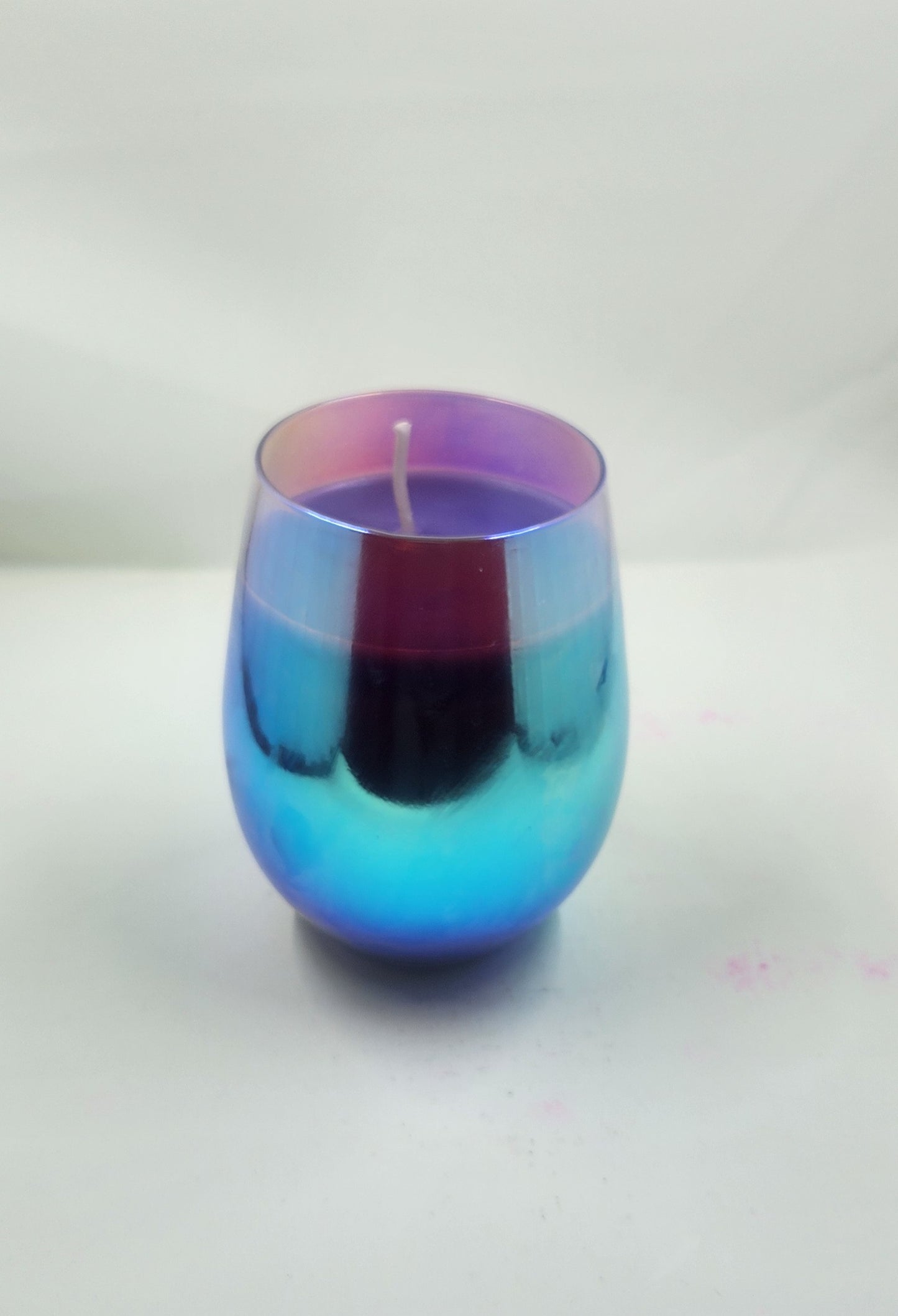 Handmade Candle - Hologram Celeste Jar