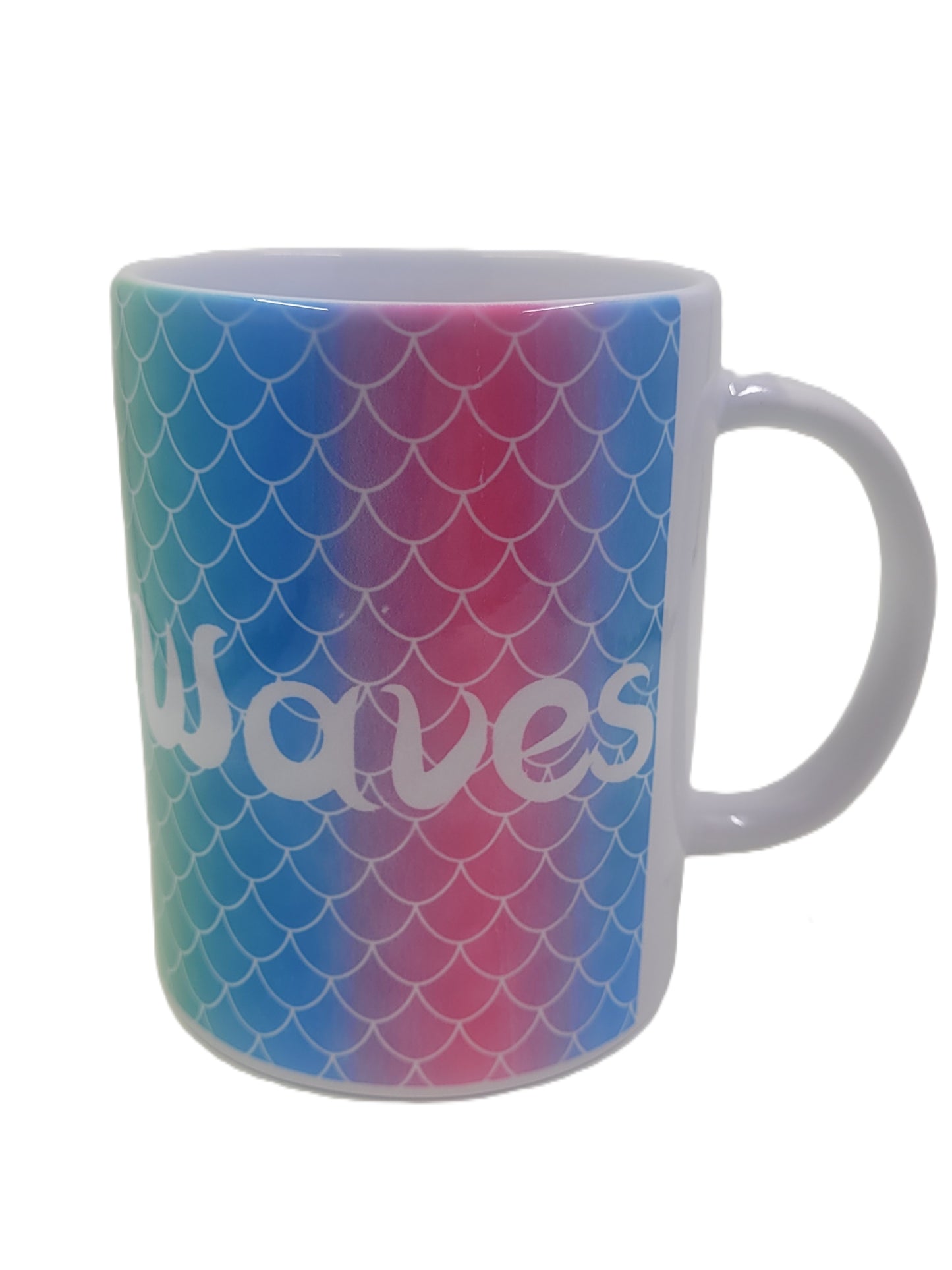 Make Waves Mermaid Handmade Mug
