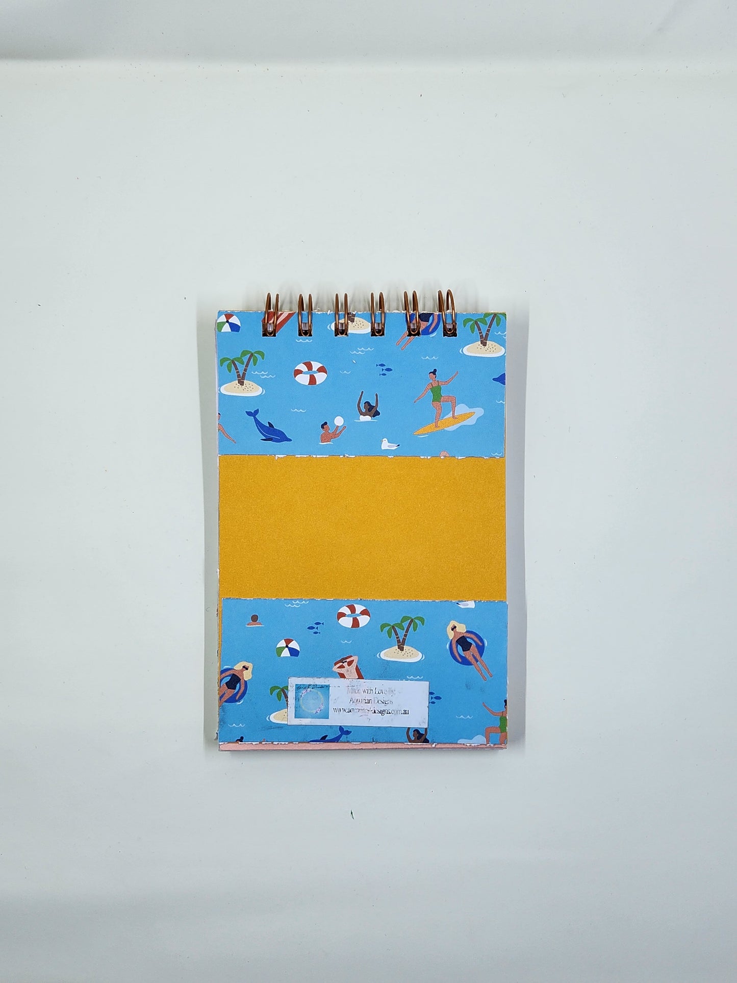 Summer Fun Handmade Notepad