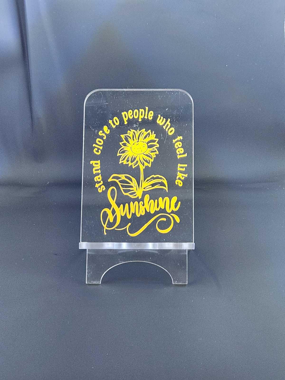 Sunshine Sunflower Phone Stand Aquarian Designs