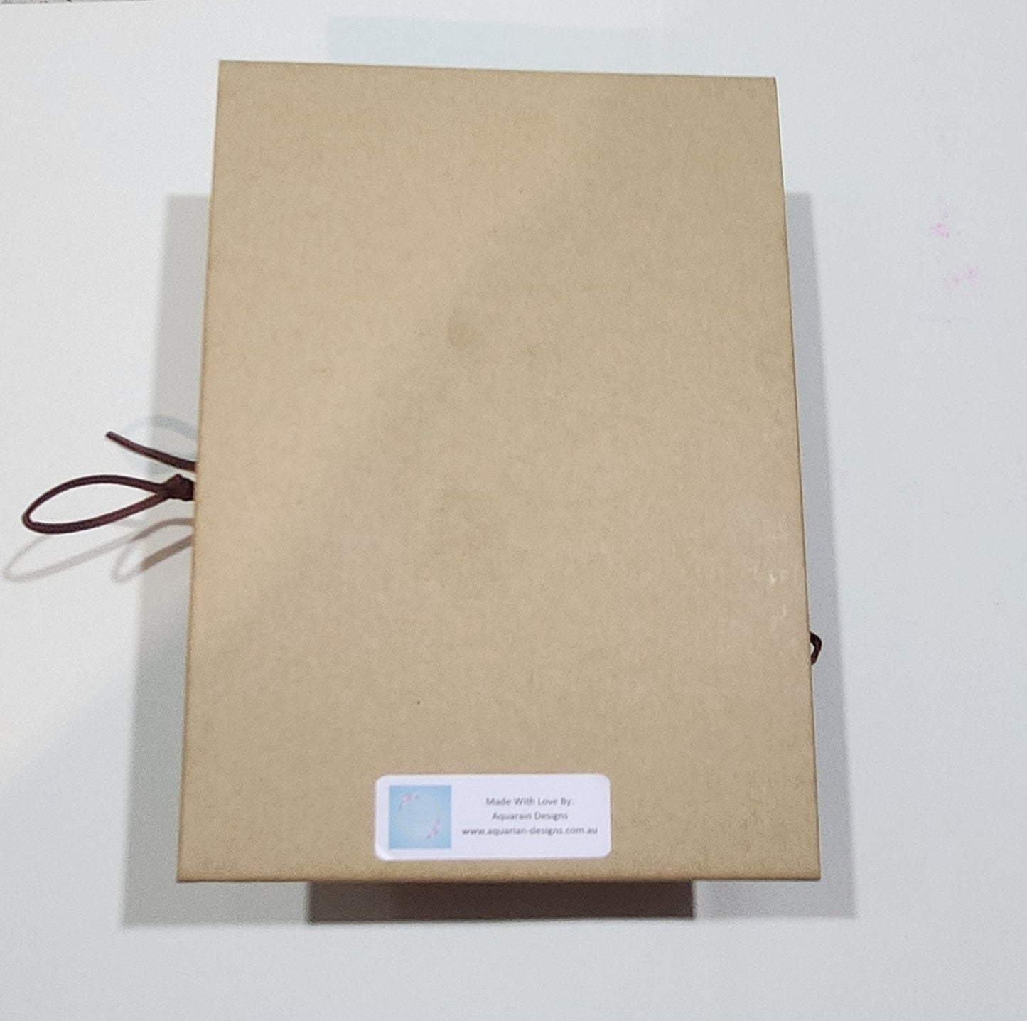 Photo Book back cover with branding