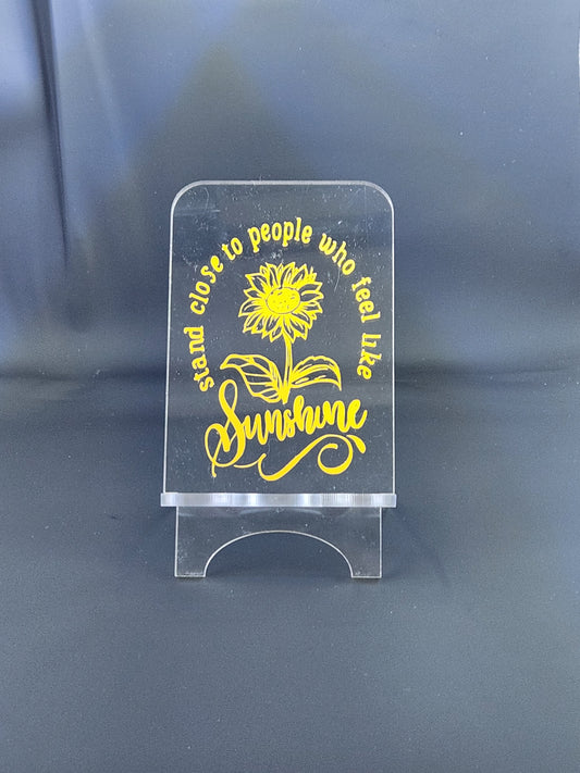 Sunshine Sunflower Phone Stand