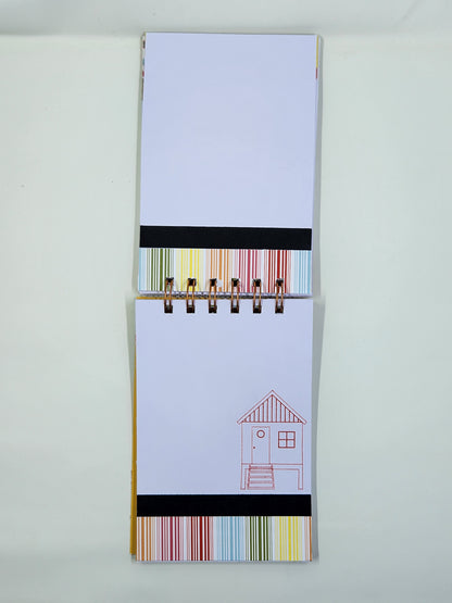 Summer Fun Handmade Notepad