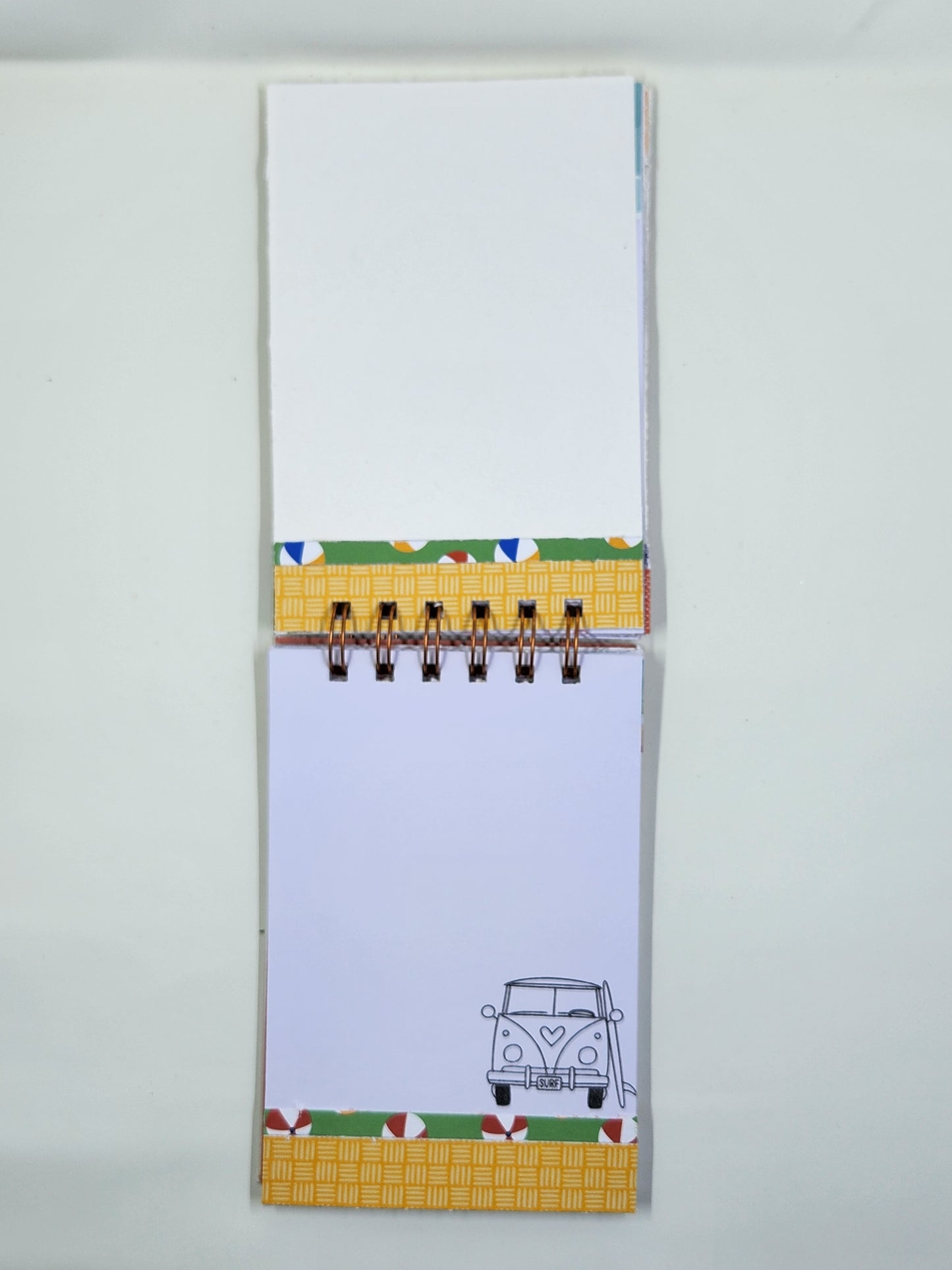 Treat Yourself Summer Themed Handmade Notepad
