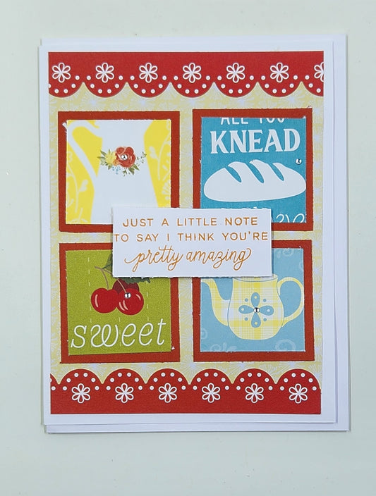 Handmade Card - Pretty Amazing