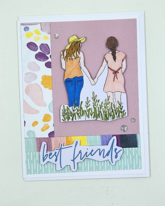Handmade Card - Best Friends