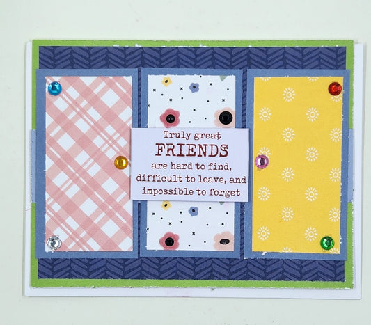 Handmade Card - Truly Great Friends