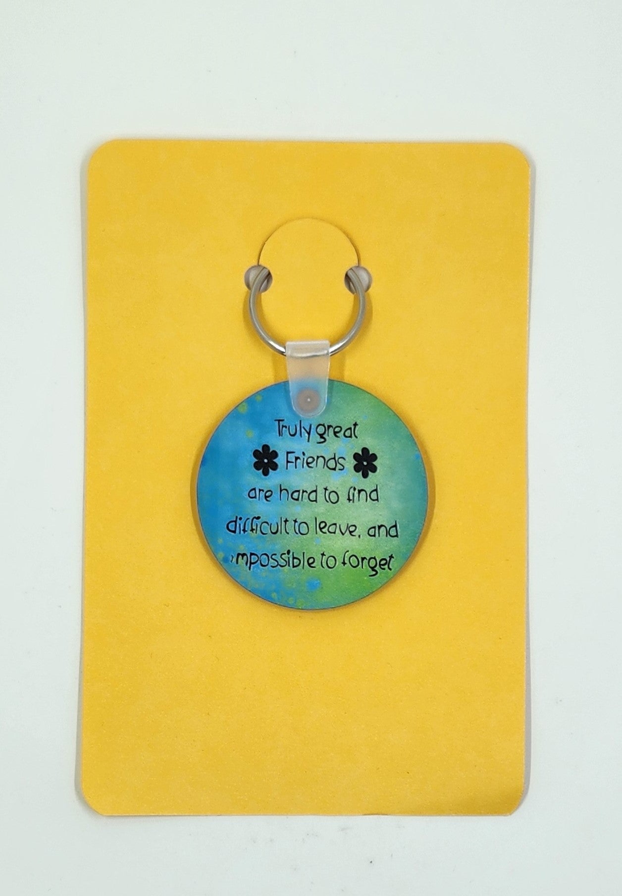 Handmade Keyring - Truly Great Friends