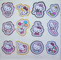 Hello Kitty Stickers - 12 pack