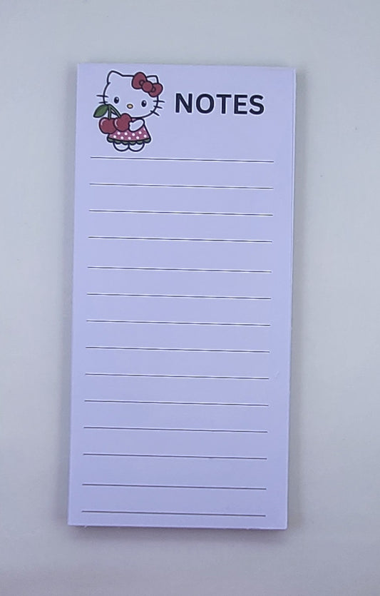 Hello Kitty Slim Notepad