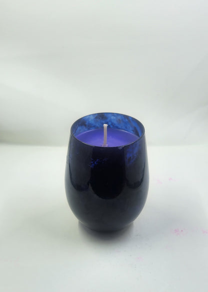 Handmade Candle - Midnight Blue Celeste Jar