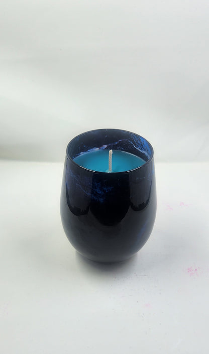 Handmade Candle - Midnight Blue Celeste Jar