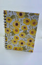 Handmade Sunflower Notebook