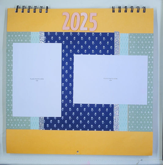 2025 Handmade Photo Calendar