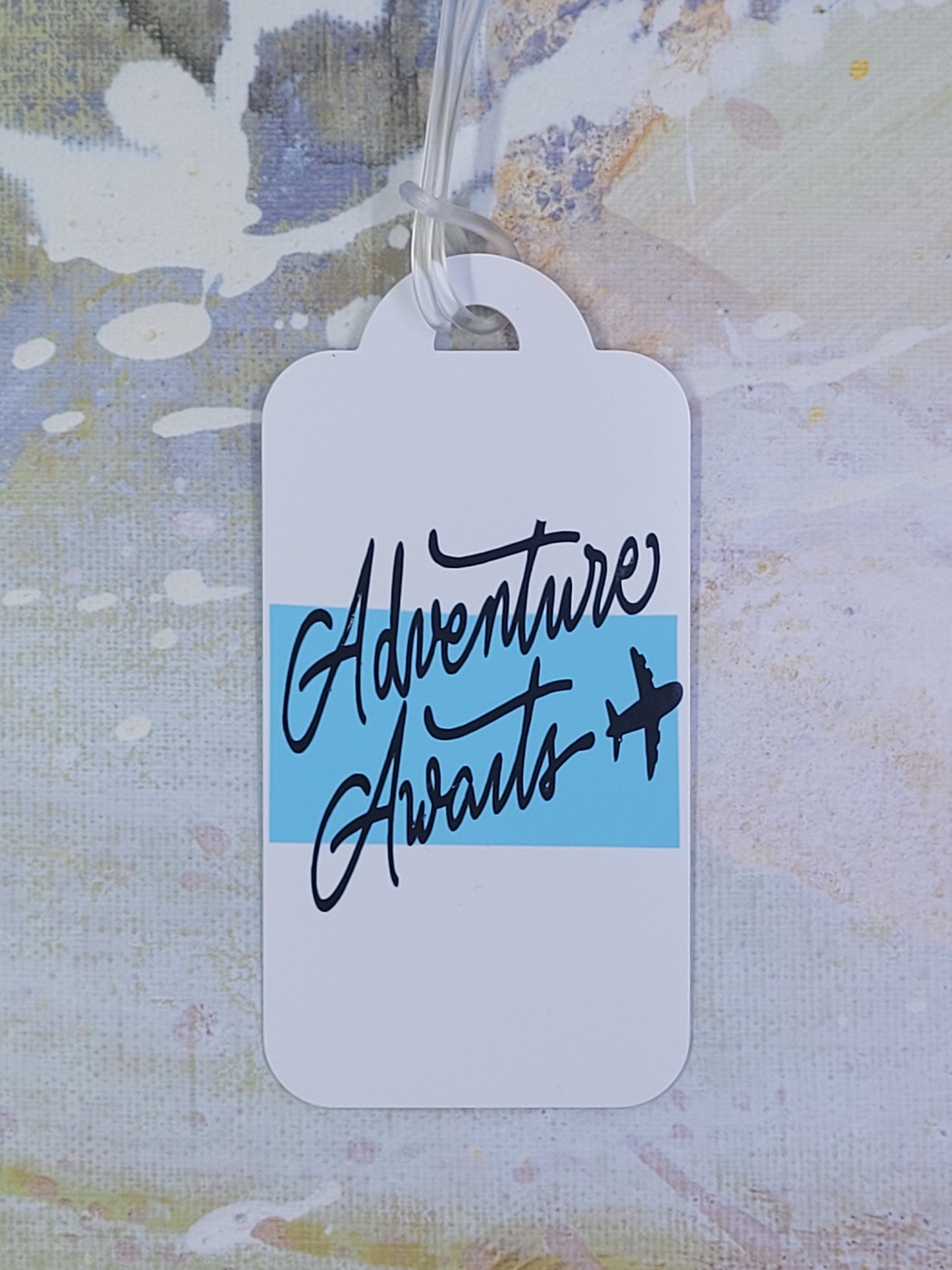Adventure Awaits Handmade Bag Tag