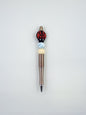 Beaded Ladybug Pen