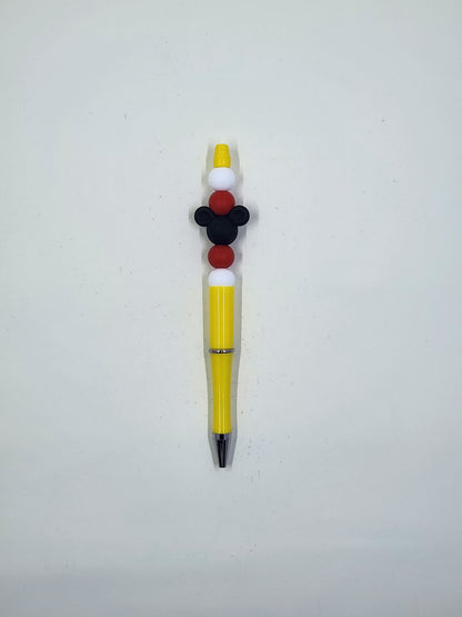 Beaded Mickey Mouse Pen