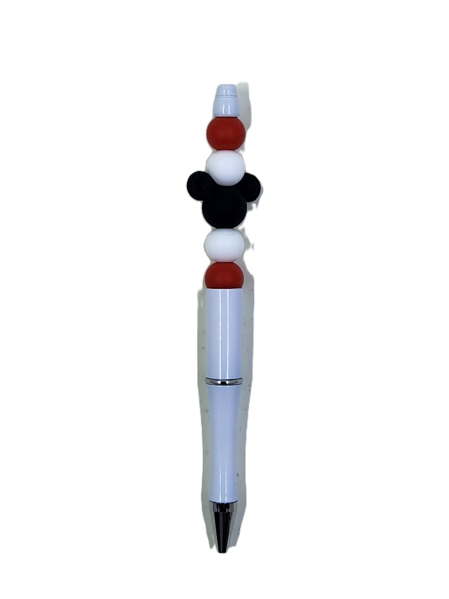 Beaded Mickey Mouse Refillable Pen