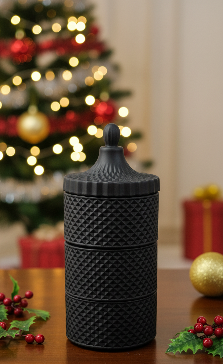 Handmade Geo Stackable Candle Jars - Limited Edition