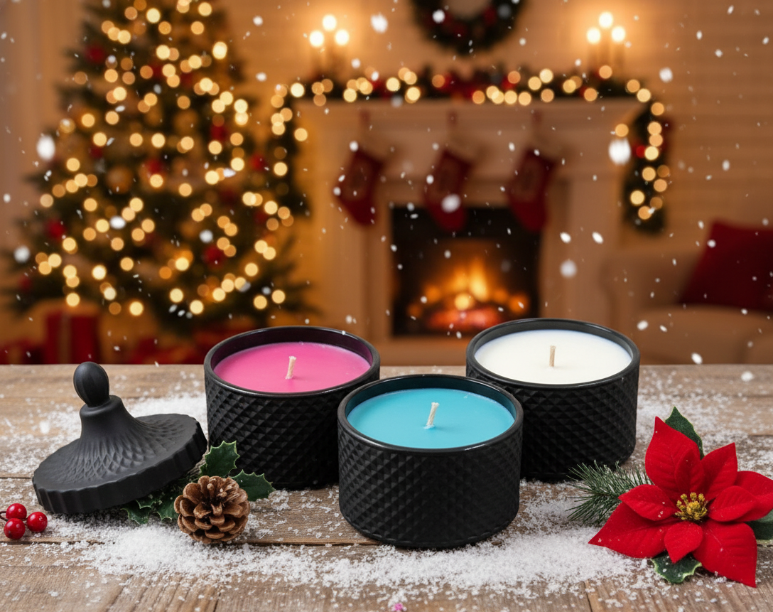 Handmade Geo Stackable Candle Jars - Limited Edition