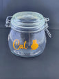Cat Treats Flip Top Jar