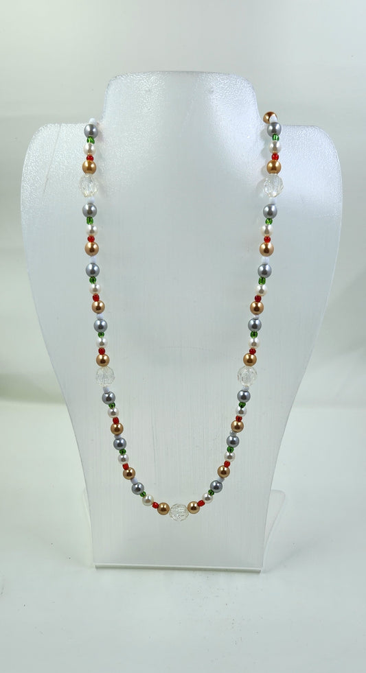 Clear Bead Necklace
