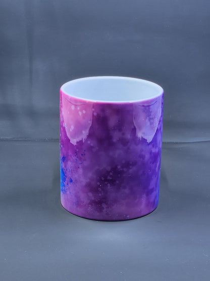 Colour Splash Wave Handmade Mug