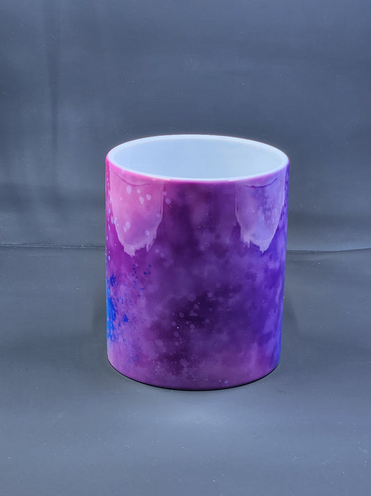 Colour Splash Wave Handmade Mug
