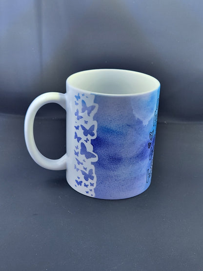 Create Beautiful Things Butterfly Handmade Mug