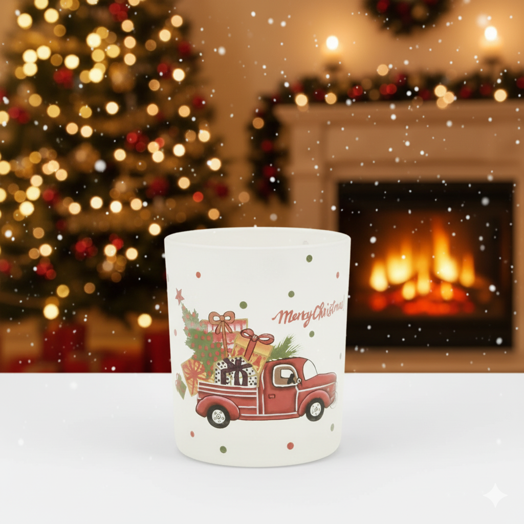 Hand-poured Christmas Candles