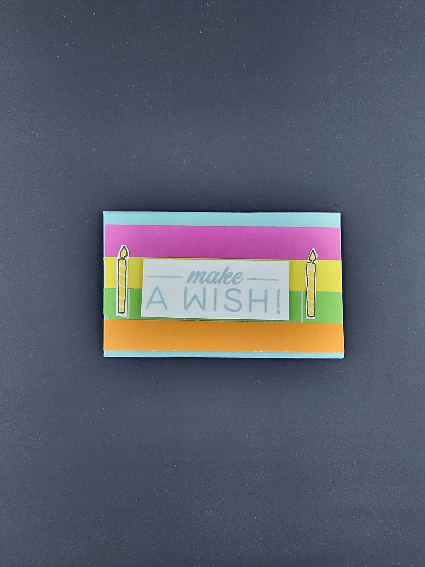 Slimline Birthday Card and Gift Card Holder
