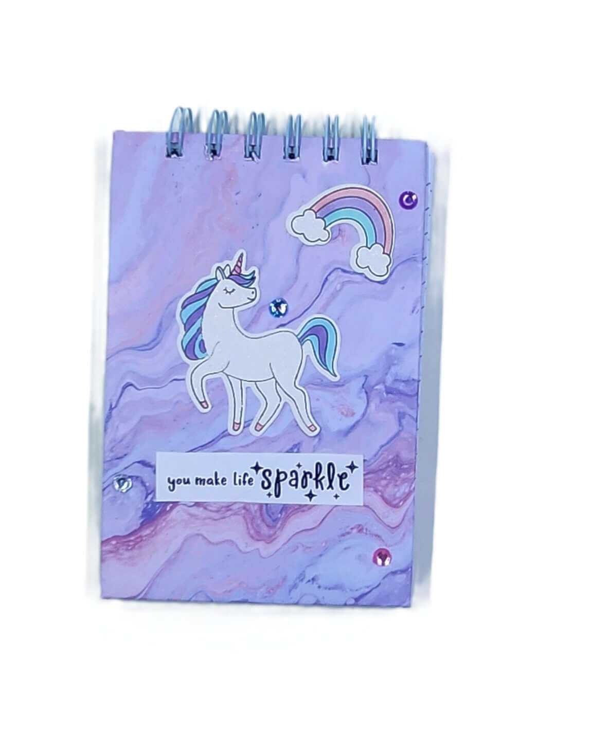 Handmade Unicorn Notepad Aquarian Designs