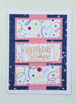 Handmade Birthday Card - Birthday Wishes