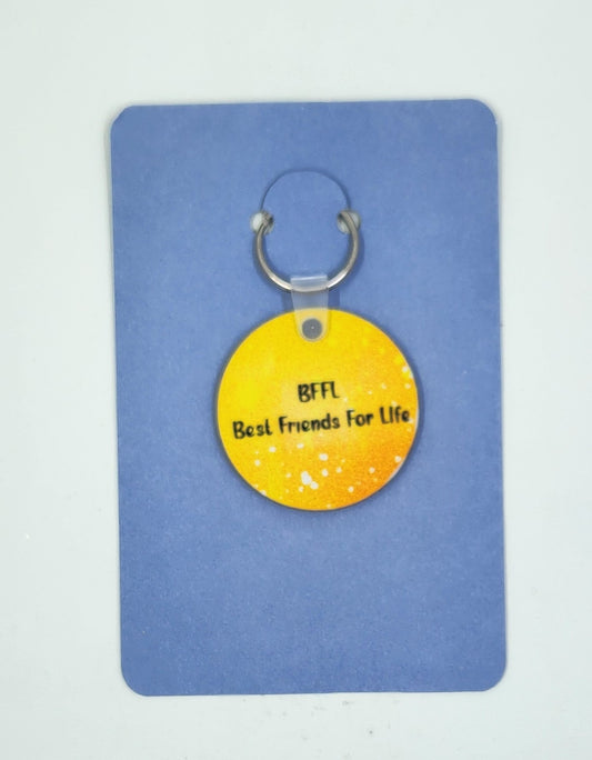 Handmade Keyring - BFFL